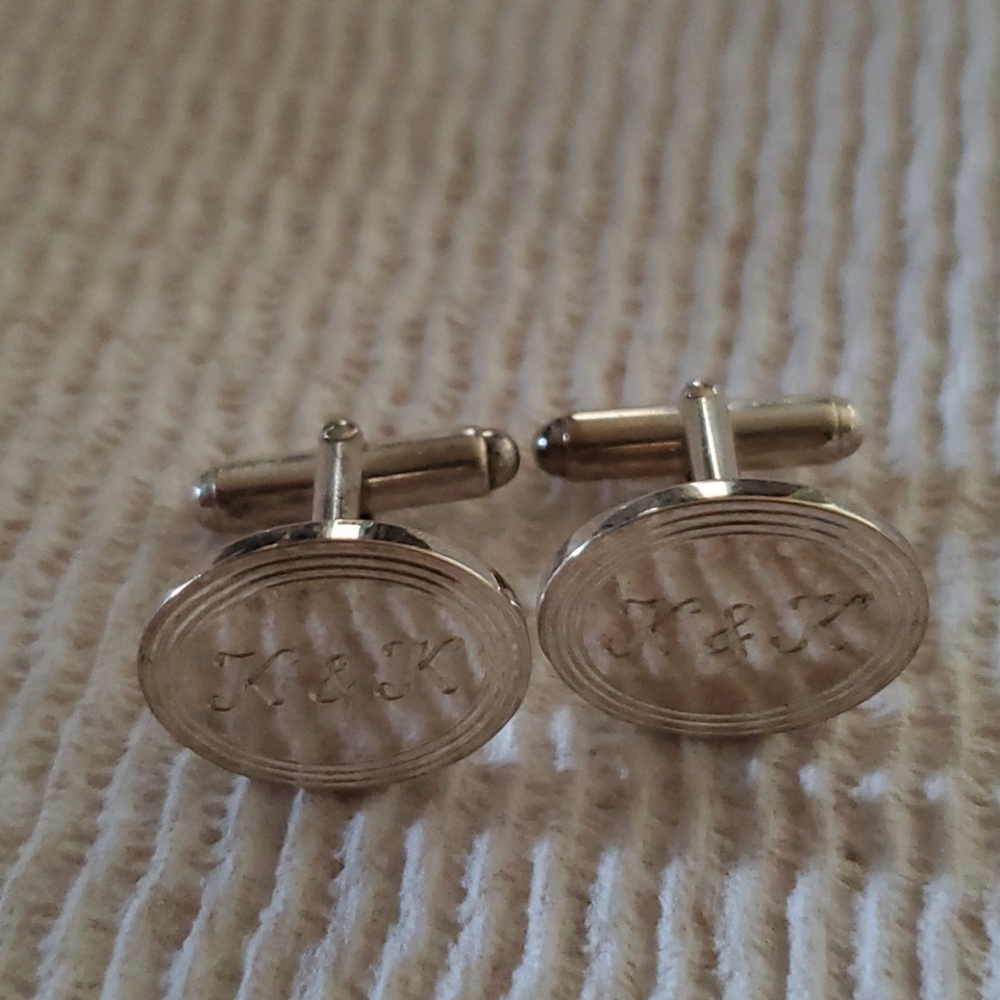 Tiffany Sterling Silver Cufflinks View 4
